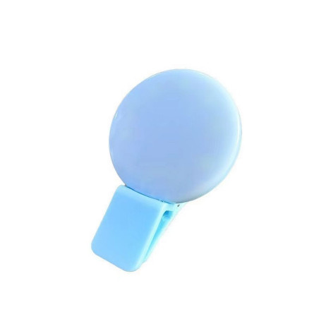 LED light ring for selfie on mobile phone MINI Q blue