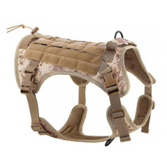 Dog harness TACTICAL size XL brown