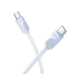 Cable USB C to USB C Hoco 3A 60W 1 m X114 blue