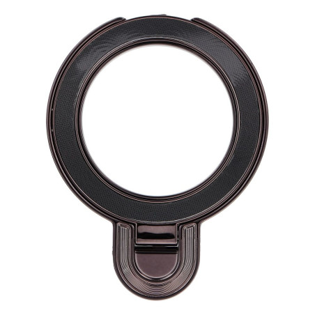 Phone stand CIRCLE - stick-on - black