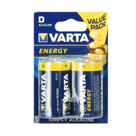 VARTA alkaline battery R20 (Type D) Energy 2 pcs