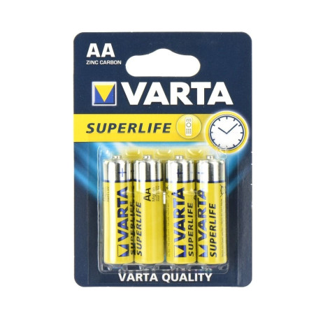 VARTA zinc battery R6 (AA) Superlife 4 pcs