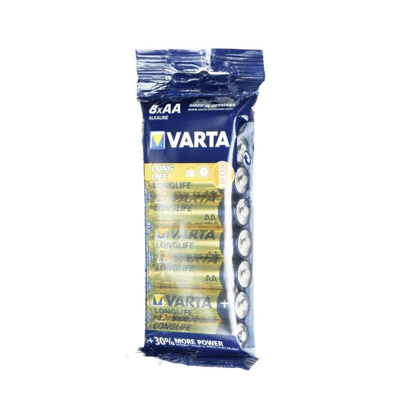 VARTA alkaline battery R6 (AA) Longlife 8 pcs