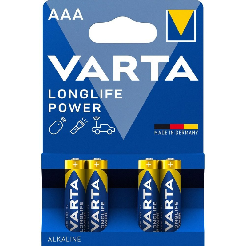 VARTA alkaline battery R3 (AAA) Longlife Power 4 pcs