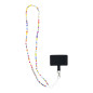 PIXIE Phone lanyard, Phone pendant / cord length 68cm (34cm in the loop) / on neck - beads
