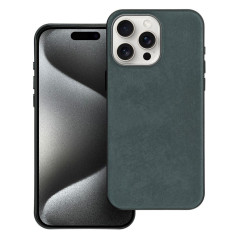 WOVEN MAG COVER case compatible with MagSafe for IPHONE 15 Pro Max green