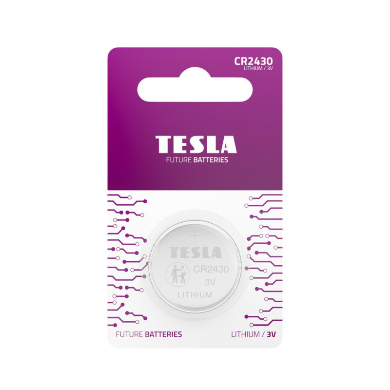 TESLA lithium battery CR2430 [1x240] 3V 1 pcs