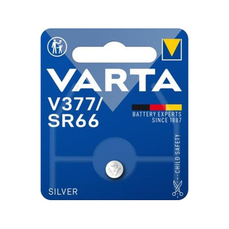 VARTA silver battery V377 / SR66 24mAh 1