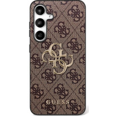 GUESS case for SAMSUNG S25 FE GUHCS25FE4GMGGR (PU Leather 4G Metal Logo) black