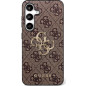 GUESS case for SAMSUNG S25 FE GUHCS25FE4GMGGR (PU Leather 4G Metal Logo) black