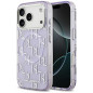 KARL LAGERFELD case for IPHONE 17 Pro compatible with MagSafe KLHMP17LHMIKLMEU (IML KL Monogram) purple