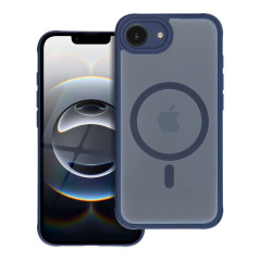 FULL MATTE MAG COVER case compatible with MagSafe for IPHONE 17 Pro blue