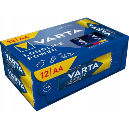 VARTA alkaline battery R6 (AA) Loglife 12 pcs