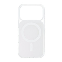 CLEAR FUSION MAG COVER Case compatible with MagSafe for IPHONE 16 Pro Max white