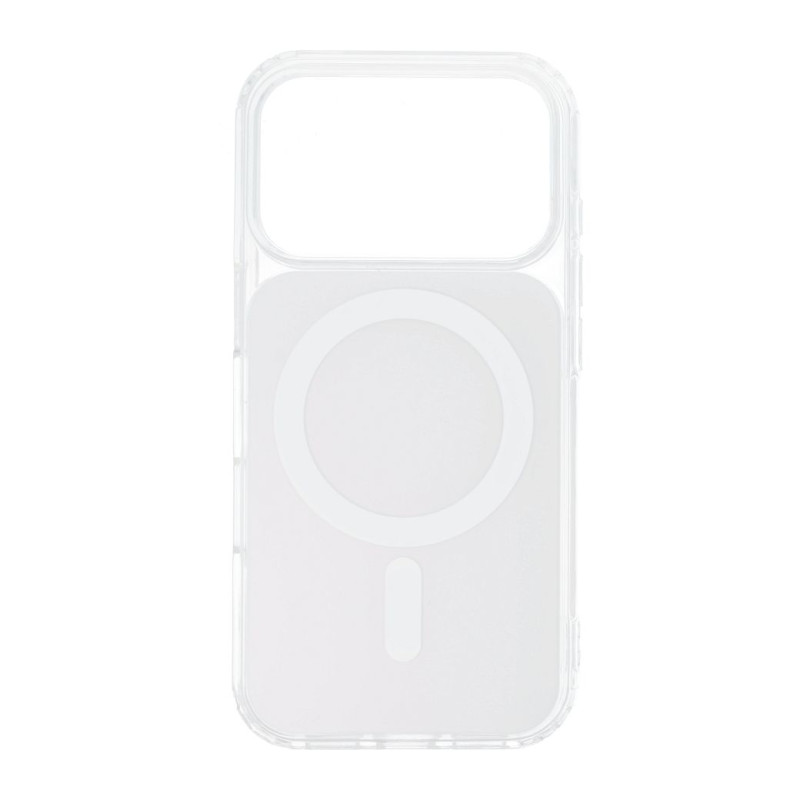 CLEAR FUSION MAG COVER Case compatible with MagSafe for IPHONE 15 Pro Max white