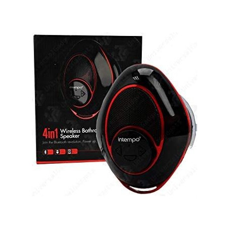 Intempo Universal Bluetooth Lautsprecher mit Saugnapf