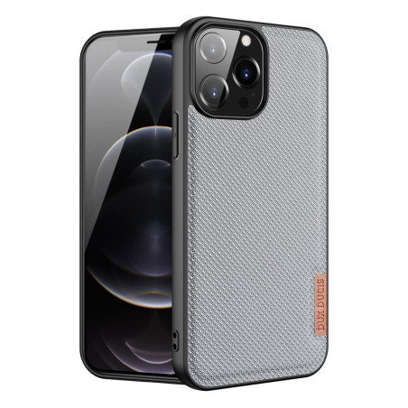 Dux Ducis Fino case covered with nylon material für Apple iPhone 13 Pro Max gray