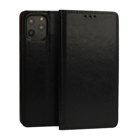 FLIPCASE ECHTLEDER schwarz für Samsung Galaxy A33 5G