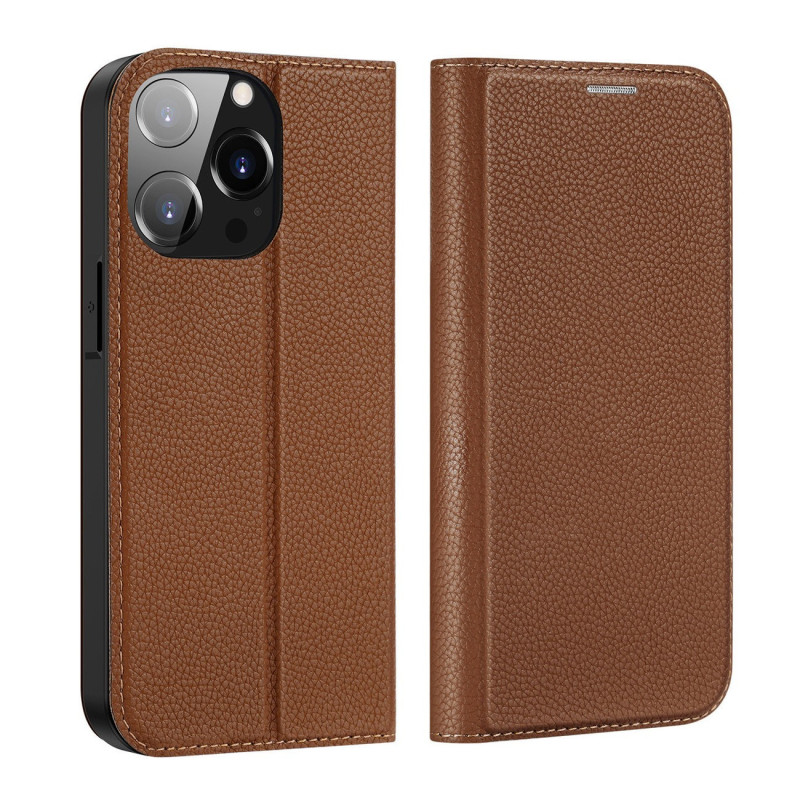 Dux Ducis Skin X2 Flip Cover braun für Apple iPhone 14 Pro Max