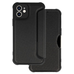 FLIPCASE WALLET RAZOR CARBON schwarz für Xiaomi Redmi Note 11s