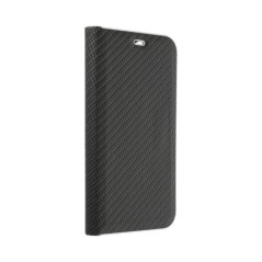 FLIPCASE WALLET LUNA-FRAME CARBON schwarz für Samsung Galaxy A34 5G