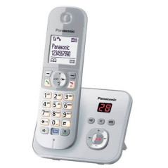 PANASONIC KX-TG6821GS perlsilber - Schnurlostelefon mit Anrufbeantworter
