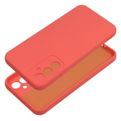 BACK-CASE Silikon peach für SAMSUNG Galaxy S24 FE