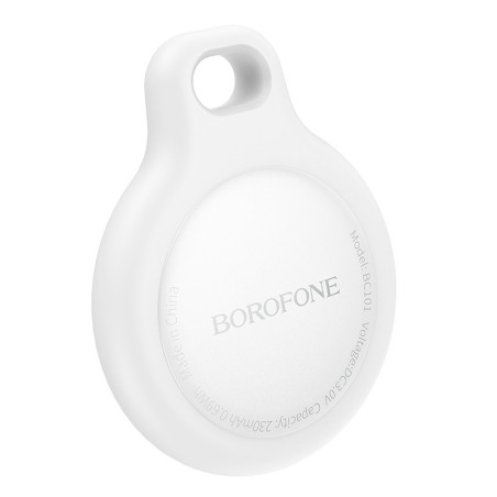 Borofone Tag / Tracker white (Apple Find My network compatible)