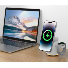 JELLICO wireless charger 4in1 MagSafe-compatible 23W white