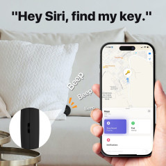 Lifemate GPS Tracker Lifetag white (for Apple Find)