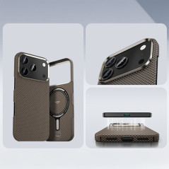 Back-Case Magnetic Armot KEVLAR gold für APPLE iPhone 17 Pro