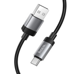 Cable USB A to USB C Hoco 3A 1 m X117 black