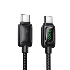Cable with LCD USB C to USB C Hoco 3A 60W 1