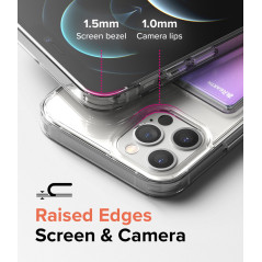 Ringke Fusion Card Case für Apple iPhone 12 / 12 Pro Card Wallet Documents Transparent