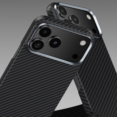 Back-Case Magnetic Armot KEVLAR Metal Frame black für APPLE iPhone 17