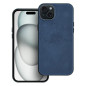 Case for iPhone 15 PLUS Woven Mag Cover compatible with MagSafe blue