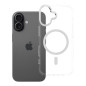 Case FRAME CLEAR HYBRID MAG COVER compatible with MagSafe for IPHONE 17 transparent