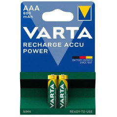 AAA-Size Micro-Akku Varta 800 mAh (2er-Pack)