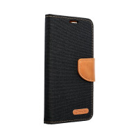 FLIPCASE FANCY CANVAS schwarz für SAMSUNG Galaxy A14