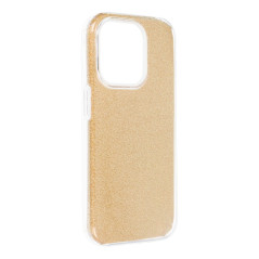 SHINING Case for IPHONE 15 Pro gold