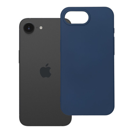 SILICONE case for IPHONE 16e (SE 4 2025) blue