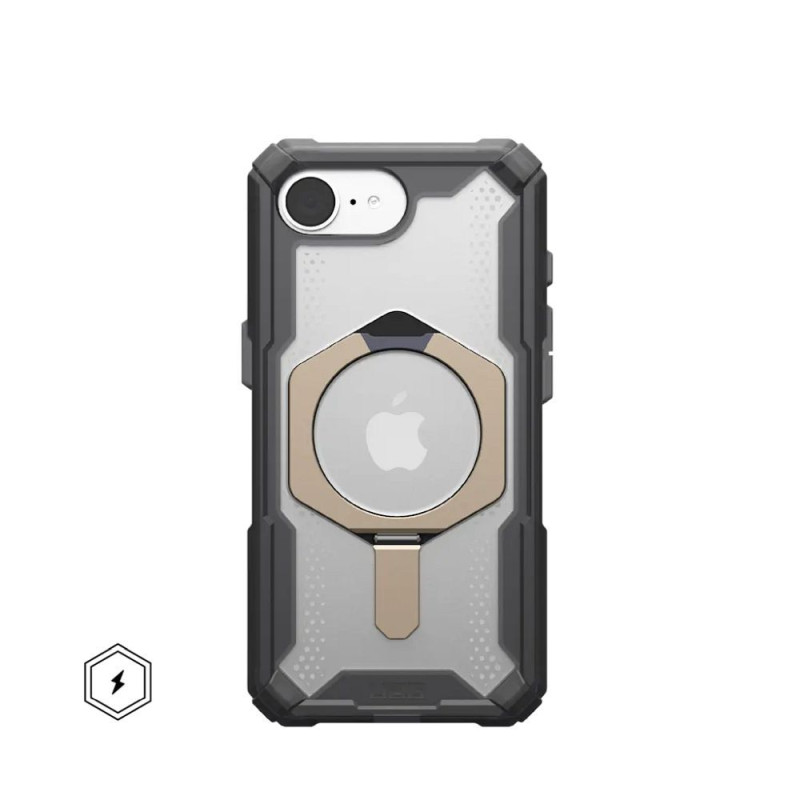 UAG Urban Armor Gear case PLASMA XTE compatible with MagSafe for IPHONE 16e ash/titanium
