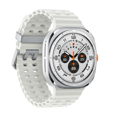 Watch Samsung Galaxy Watch Ultra L705 (2025) 47mm LTE Region East - Titanium White
