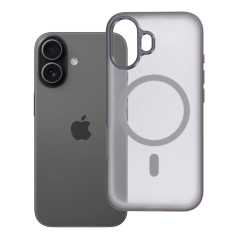 Case for iPhone 17 Flexline Mag Cover compatible with MagSafe gray