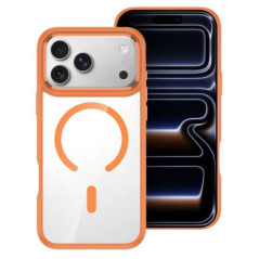 ROAR case MAG BUMPER compatible with MagSafe for IPHONE 15 Pro orange
