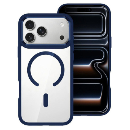 ROAR case MAG BUMPER compatible with MagSafe for IPHONE 15 Pro navy blue