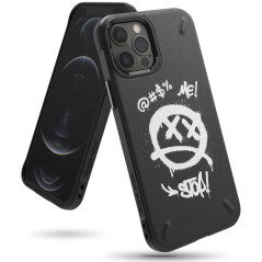Backcase Ringke Onyx Design Graffiti für Apple iPhone 12| iPhone 12 Pro