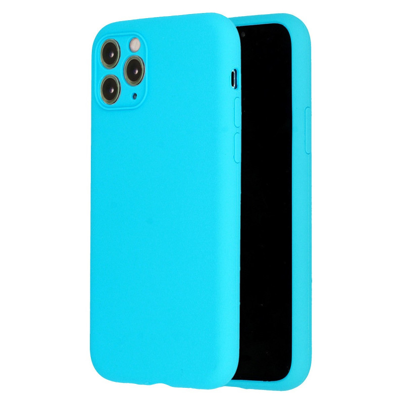 SILIKON-CASE flex lightblue für Apple iPhone 12| iPhone 12 Pro