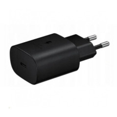 POWER-ADAPTER HOME USB-C SAMSUNG 25W black TA800NB