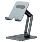 BASEUS foldable fmtal desk holder for tablet BS-HP006 gray BASEUS foldable fmtal desk holder for tablet BS-HP006 gray